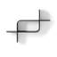 Montage Floating Wall Shelf Display Case-100234428