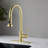 Pull Down Kitchen Faucet With Sprayer-111235210