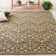 Hollander Floral Hand Hooked Wool Brown Area Rug