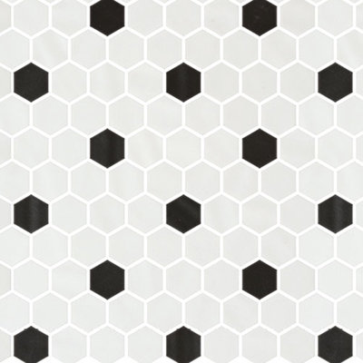 Tilefy Spectrum Classic Recycled Glass Hexagon