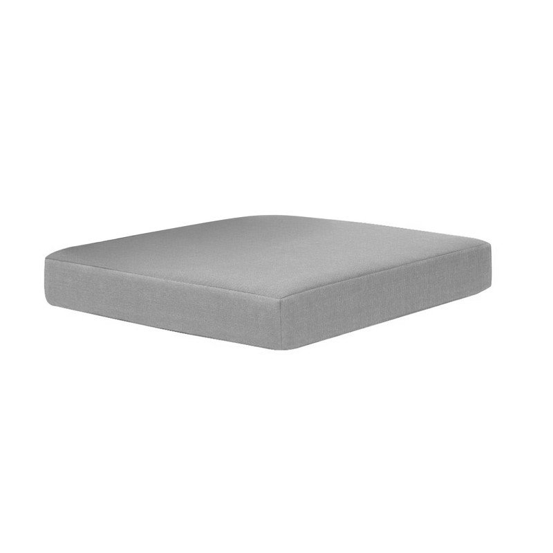 Outdoor 4" Thick Deep Seat Patio Furniture Cushions, Light Gray