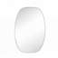 Miroir de salle de bain ovale