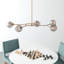 Dumont 5 Light Metal Dimmable Sputnik Chandelier