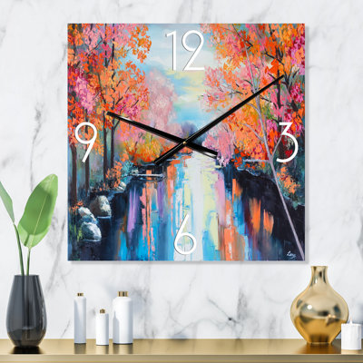Metal Wall Clock