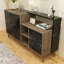 Buffet de 56,3 po de large Ahadzi