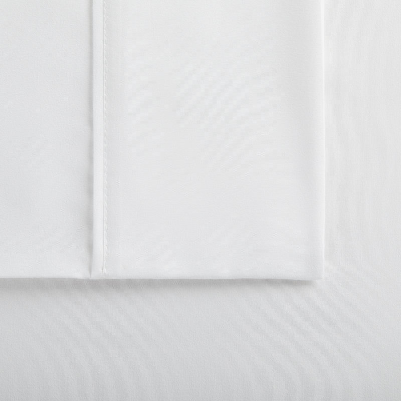 Simply Clean Antimicrobial Microfiber Sheet Set, Queen, White