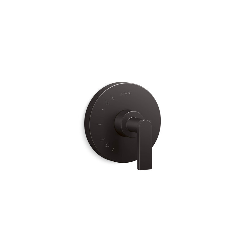 Composed Rite-Temp Valve Trim With Lever Handle