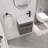 Floating Wall-Mounted Bathroom Vanity With Sink-408801263