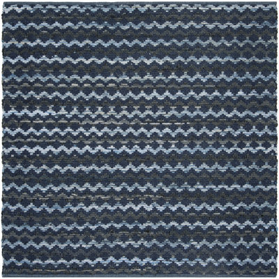 Amaral Hand Woven Cotton Chevron Rug