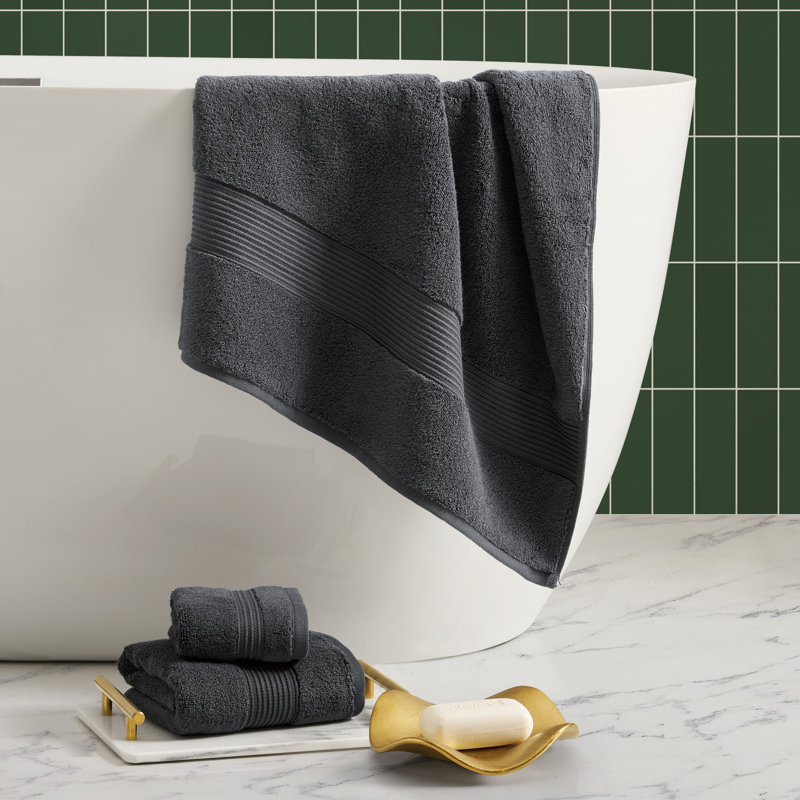 Solid Towel Set, Gray