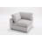 Odai 38.6" W Chenille Upholstered Armless Chair-418263707
