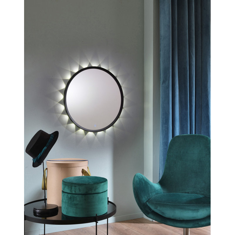 Drucilla Metal Wall Mirror