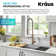 Artec Pro Commercial Style Pull-Down Single Handle Kitchen Faucet with Pot Filler