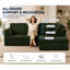 4 Seater Corduroy Sofa & Chaise-135004521-137139925