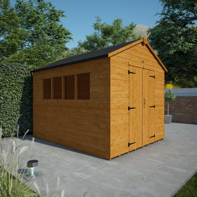 Tiger Tongue and Groove Apex Wooden Shed