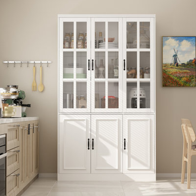 Bhodhini 78.7" Kitchen Pantry