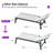 Shiner 3-Piece Aluminum Patio Chaise Lounge Set-769171245