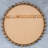 Kappa Solid Wood Round Wall Mirror