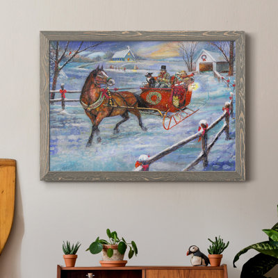 «Sleigh Bells», reproduction d'art sur toile