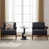 Black Faux Leather selected