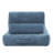 70.8"Corduroy Fabric Beanbag Couch For Living Room, Bedroom & Dorm, Cozy Fluffy Cloud Mini Couchcorduroy-Blue-1021460291