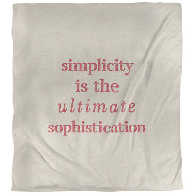 Housse de couette simple et sophistiquée quote