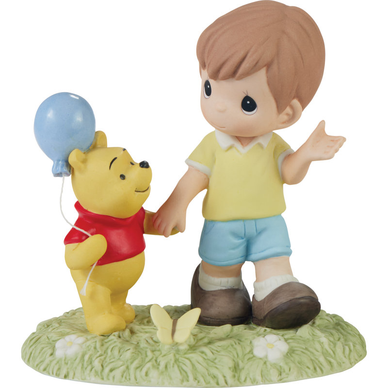 Figurine Precise Moments Disney Christopher Robin et Winnie l'ourson 5,07 pouces