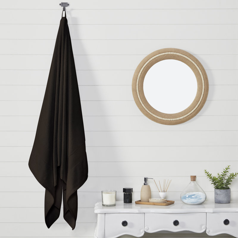 Serviette de bain 100% coton, Chocolat