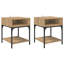 40cm W Manufactured Wood Bedside Table-1013070571