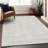 Premium Machine Washable Prisco Ivory Rug-2075290145