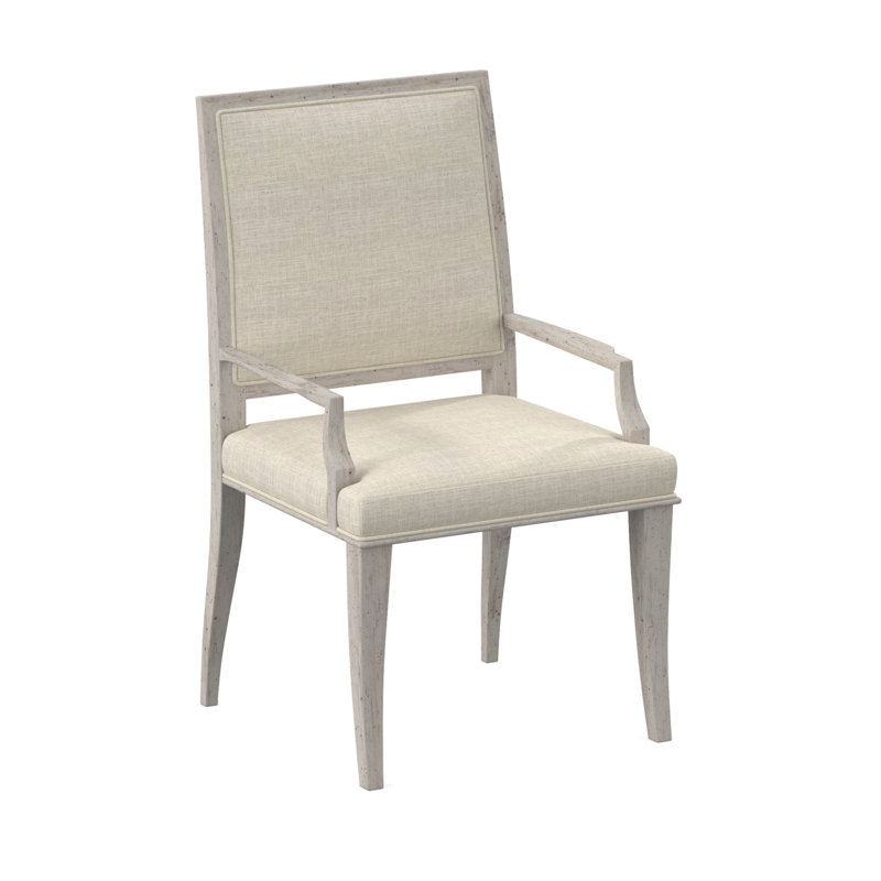 Princeton Arm Chair, Filigree Ivory, Bisque
