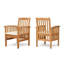 Ensemble de salle à manger d'extérieur en bois d'acacia 7 pièces avec table extensible, coussins résistants aux intempéries et conception rustique-moderne pour le patio, la terrasse ou le jardin.