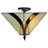 3 - Light Semi Flush Mount