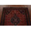 Tapis de couloir unique en laine noué à la main style 1980S de 3 pi 6 po x 9 pi 9 po Shannetta