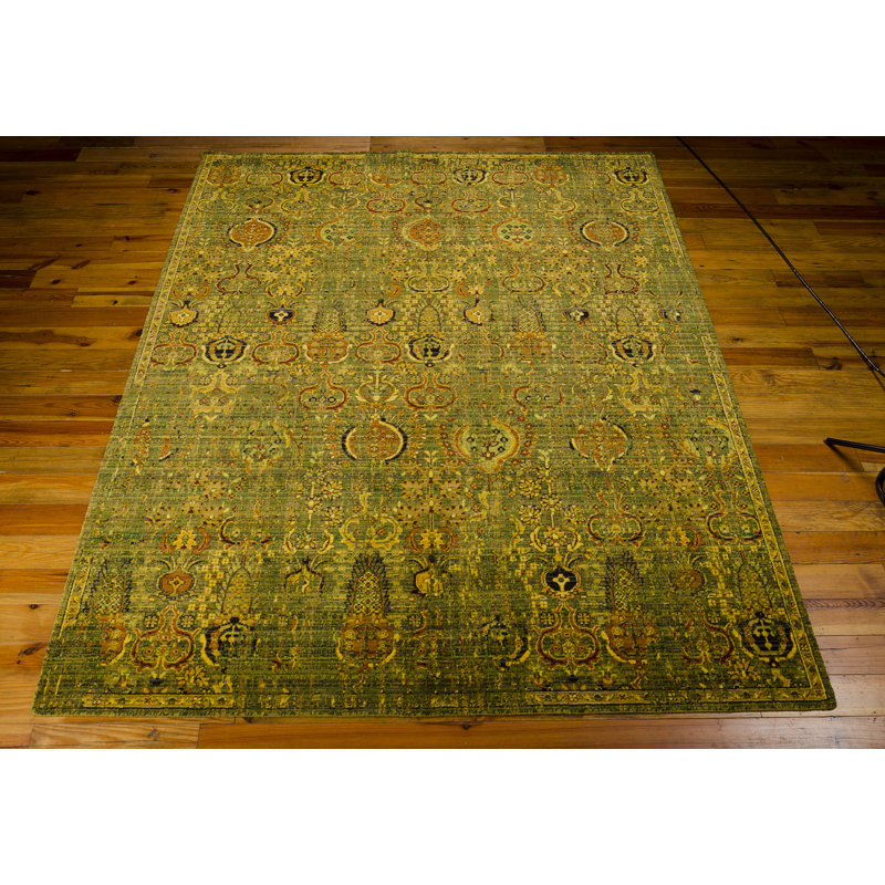 Bevans Abstract Indoor Rug, Rectangle 5'6" x 8'