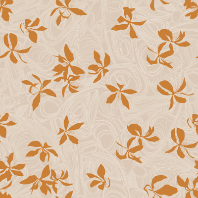 Rouleau de papier peint flottant L 33 pi x l 20,5 po Susan Hable