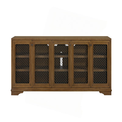 84" Console - Almond
