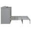 Full Size Murphy Bed with Large Drawers-737664052