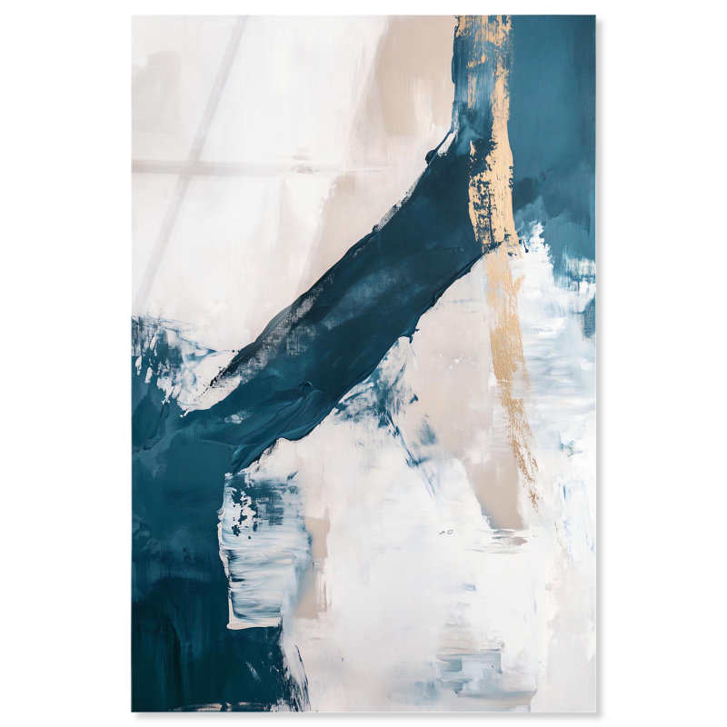 Éclat du glacier I, impression murale bleue par Art Remedy, prête à être accrochée, 36 x 54, H 54 po x l 36 po
