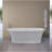 Chateau 66'' x 32'' Soaking Solid Surface Bathtub-88695212-88695211
