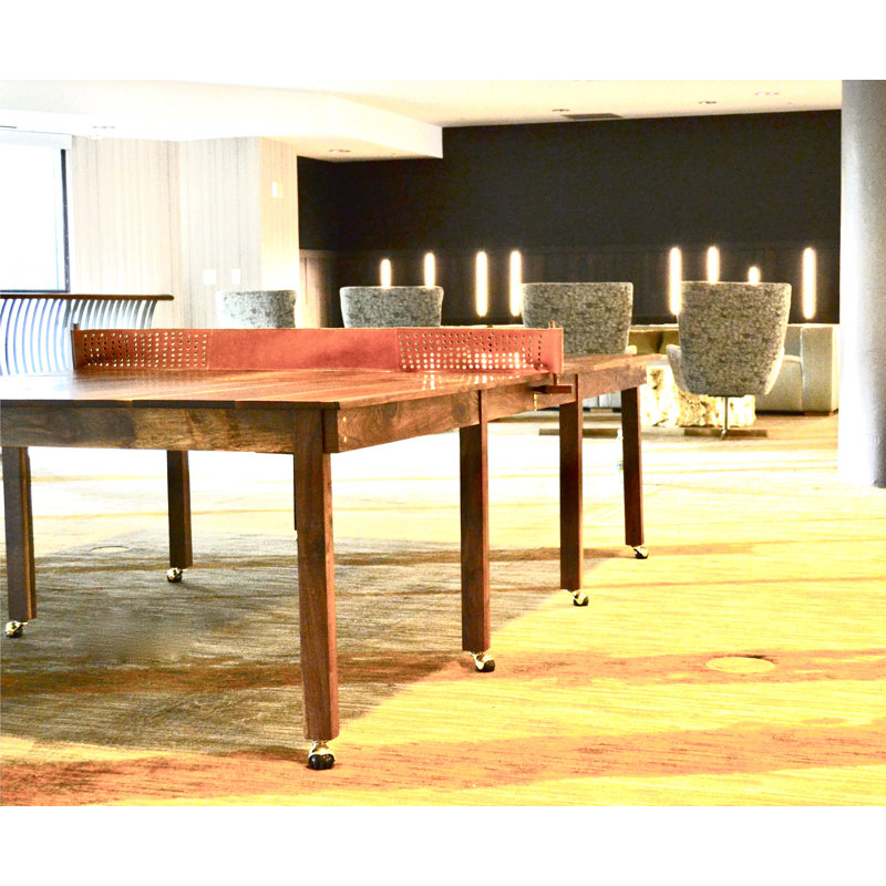 Janosi Design Foldable Indoor Table Tennis Table 2 Paddle(s) Included