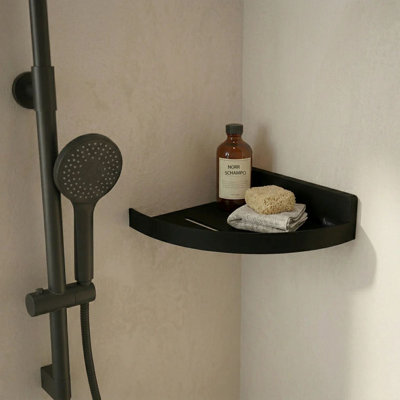 Tablette d'angle en métal Sideline