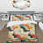 Nostalgic Mod Waves - Midcentury Duvet Cover Set - Microfiber Polyester-1509015010