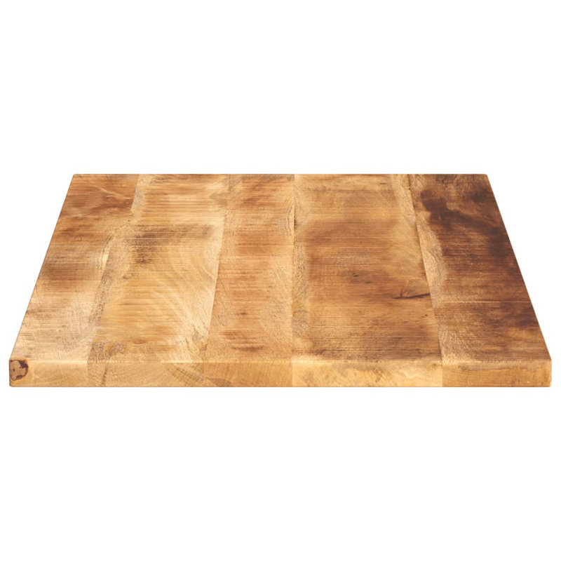 Table Top Solid Wood Rough Mango, 2.5cm H x 120cm W x 50cm D