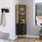 Wine Bottle & Glass Rack Multicolor