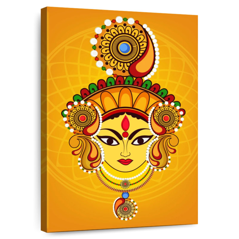 Adella Maa Durga, 24" H x 16" W