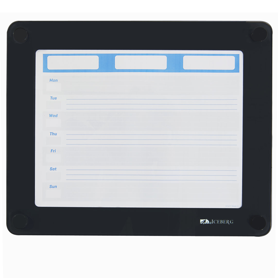Glass Dry Erase Board Iceberg Enterprises 