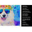 Serviette de cuisine Samoyed Hippie Dawg