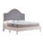 Solid Wood Bed Frame with Upholstered Headboard, Modern Design, No Box Spring Needed-1108145648-1108145654