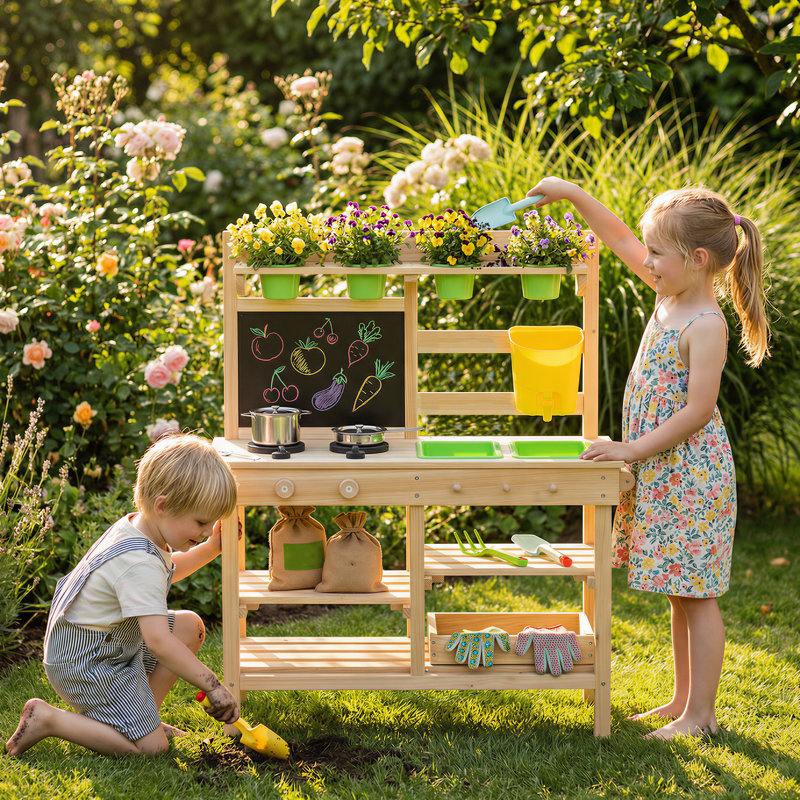 Outdoor Kids Kitchen Playset